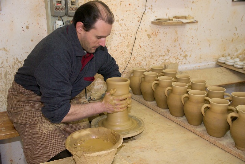 Taller de alfarería de David Echevarría